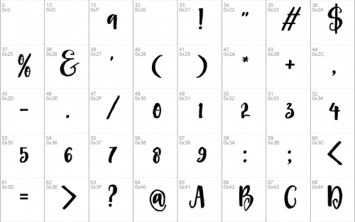 Hello Brush Font 2
