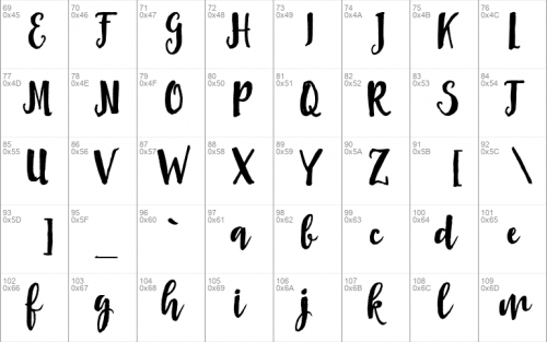Hello Brush Font 3