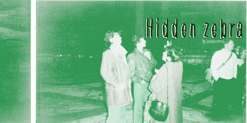 Hidden Zebra Font