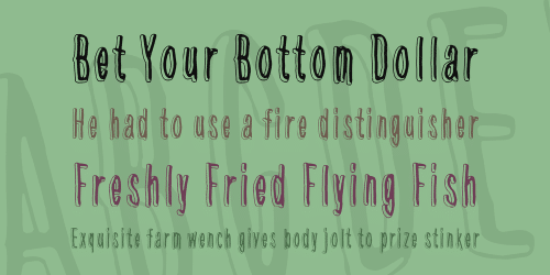 Hidden Zebra Font 2