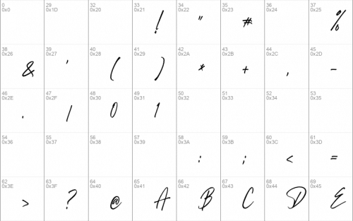 High Dreaming Natural Handwritten Font 1