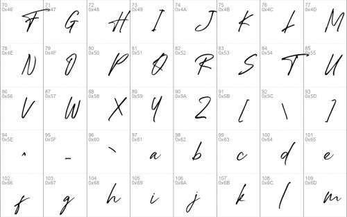 High Dreaming Natural Handwritten Font 2