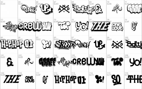 Hip Hop Lab Font 1