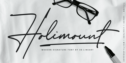Holimount Swash Font 11