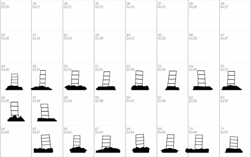 Hollywood Capital Font 1
