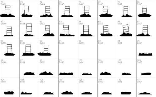 Hollywood Capital Font 2