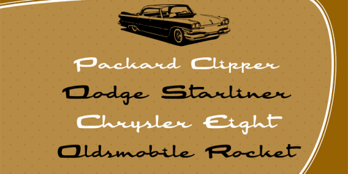 Hooptie Script Font Family 5