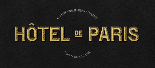 Hotel De Paris Font 1