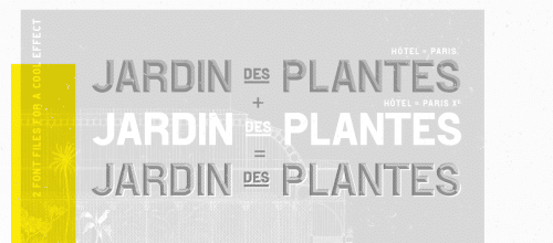 Hotel De Paris Font 2