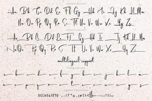 Humairah Script Font 8