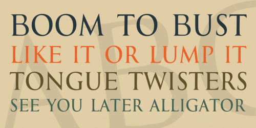 International Font 1