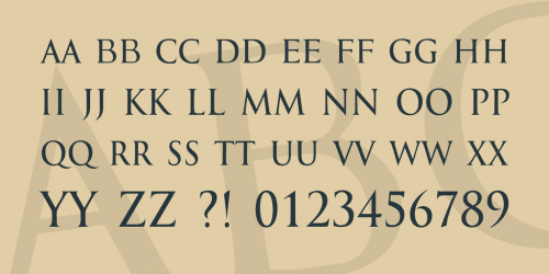 International Font 3