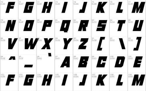Invasion 2028 Font 2