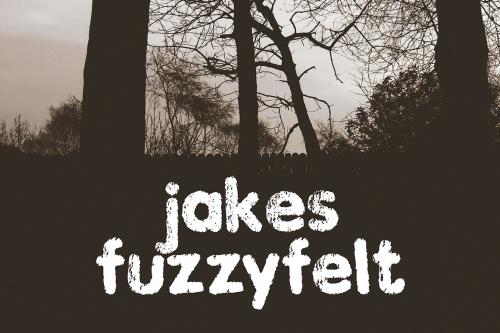 JakesFuzzyFelt Font