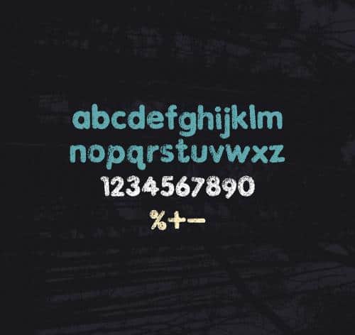 JakesFuzzyFelt Font 1