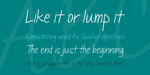 Janda Quick Note Font 1