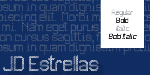 Jd Estrellas Font