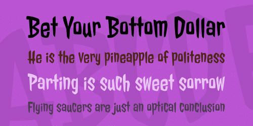 Jolly Lodger Font 2