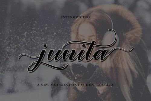 Junita Script Font
