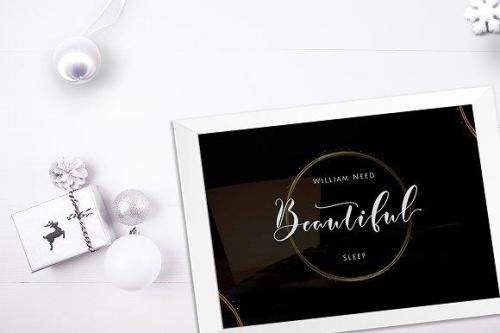 Justmine Modern Script Font 8