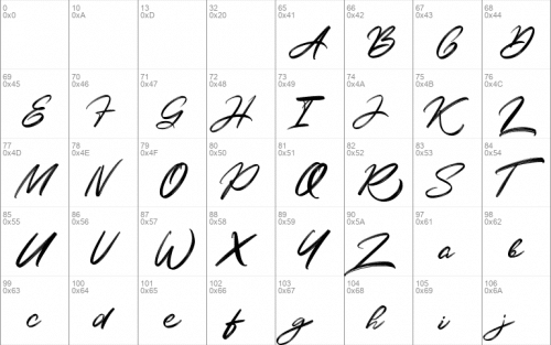 Kalvise Brushy Font 1