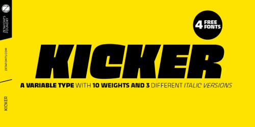 Kicker Font