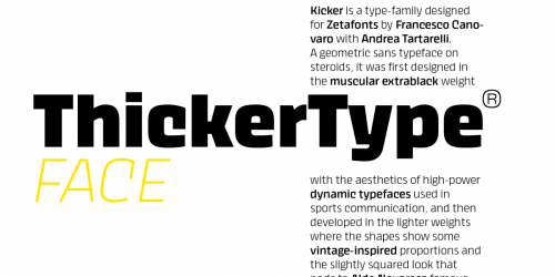 Kicker Trial Font 7