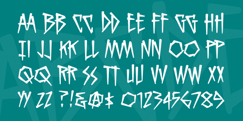 Killcrazy Bb Font 2