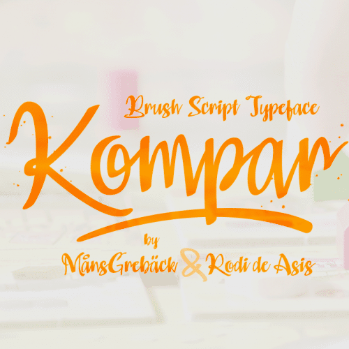Kompar Bold Font