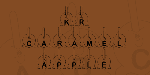 Kr Caramel Apple Font