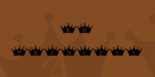 Kr Princess Font