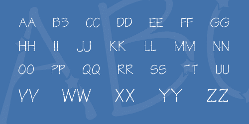 Kr Star Letters Font 1