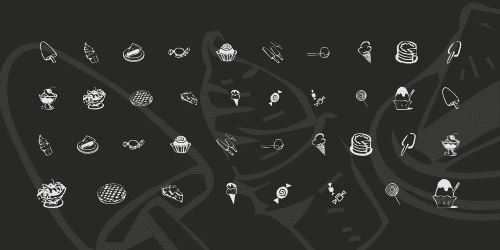 Kr Sweet Tooth Font
