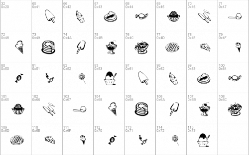 Kr Sweet Tooth Font 1
