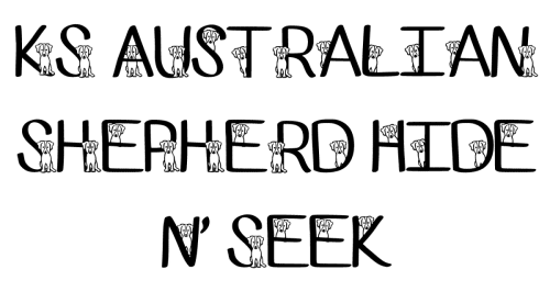 Ks Australian Shepherd Font 2