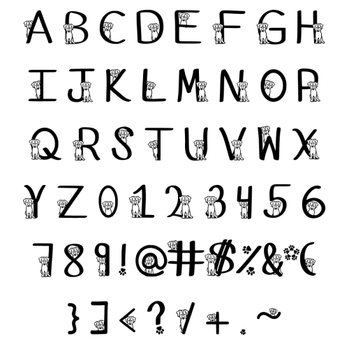 Ks Australian Shepherd Font 3