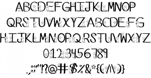 Ks Australian Shepherd Font 4