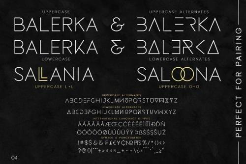 LOVES Classy Sans Font Family 1