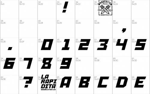 La Rapidita Font 1
