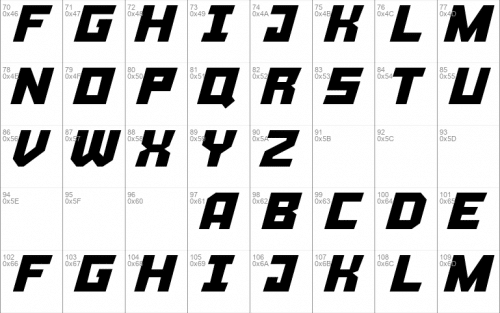 La Rapidita Font 2