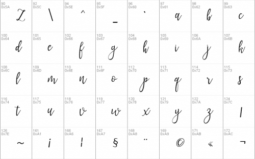 Lanara Script Font 2