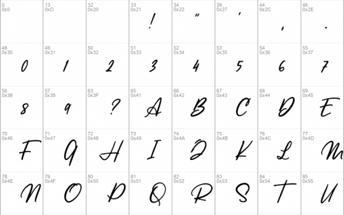 Lancaste Script Font 1