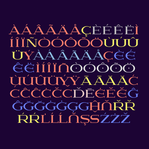 Lausanne Font 1