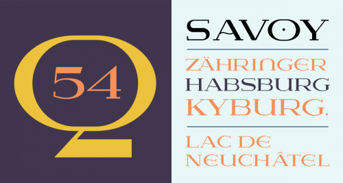 Lausanne Font 16