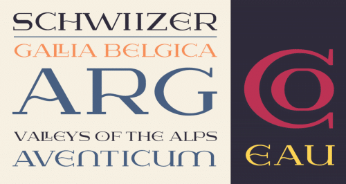 Lausanne Font 2