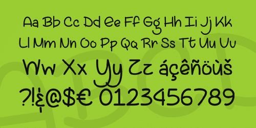 Lazy Spring Day Font 4