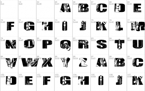 Leather Font 1