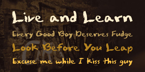 Lipstick Rage Font 3