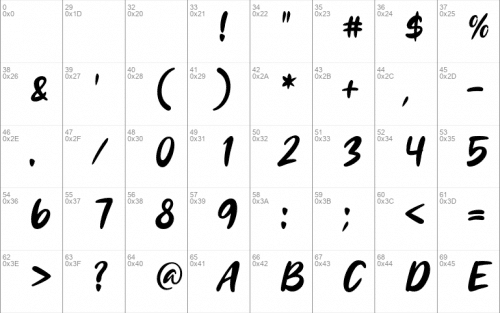 Lonely Melody Font 1
