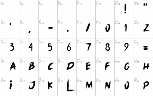 Lord Of The Ring Font 1